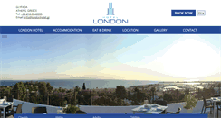 Desktop Screenshot of londonhotelathens.com